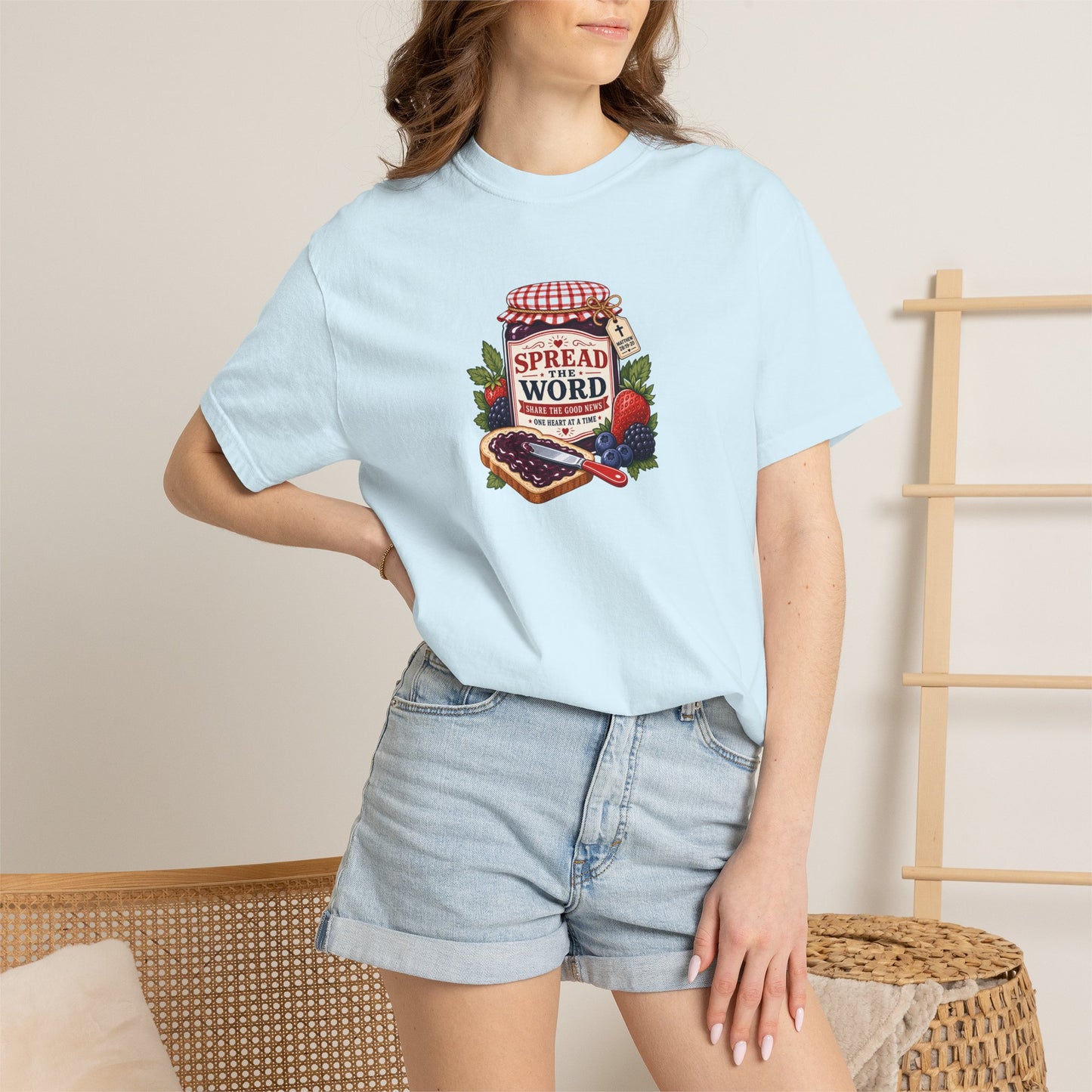 'Spread the Word' Vintage Strawberry Jam Graphic Tee