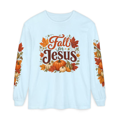 Fall for Jesus Long Sleeve Shirt