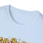 Walk by Faith Christian Sunflower Graphic T-Shirt