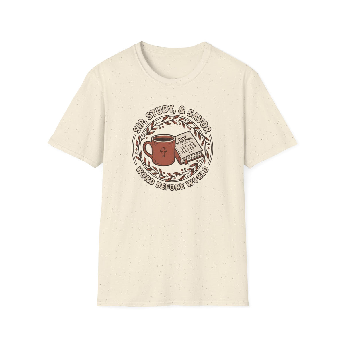 Sip, Study & Savor Coffee and Bible Lover T Shirt