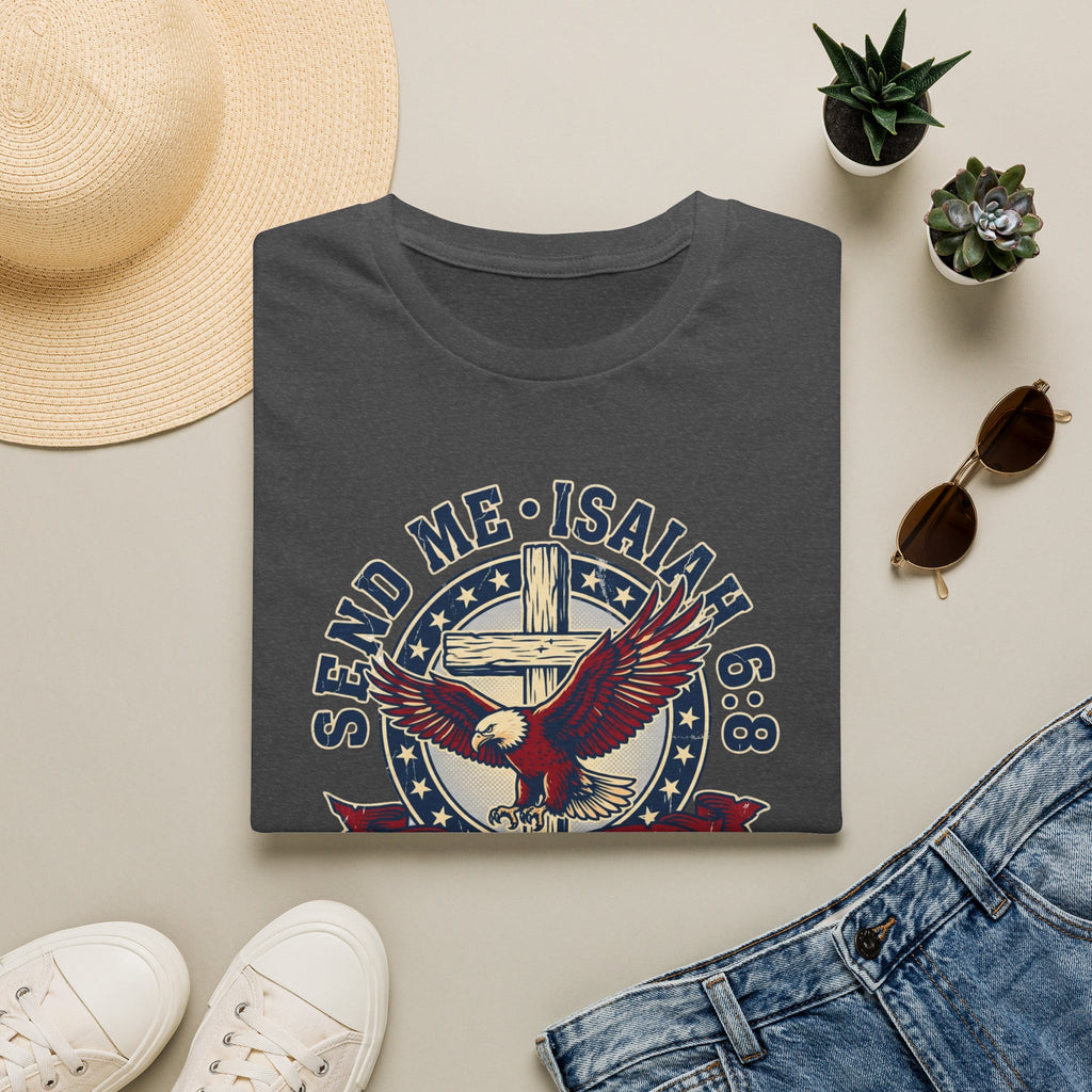 Send Me Isaiah 6:8 Christian Faith T Shirt