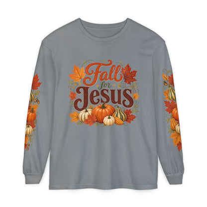 Fall for Jesus Long Sleeve Shirt