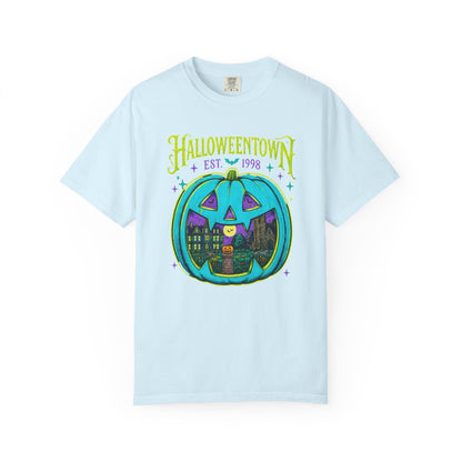 Halloweentown Pumpkin Tee — Retro Halloween Graphic T-Shirt