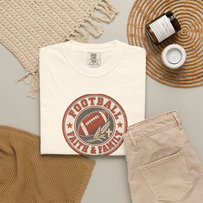 Football, Faith & Family T Shirt