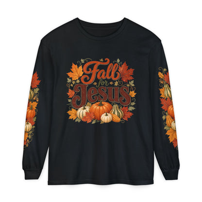 Fall for Jesus Long Sleeve Shirt