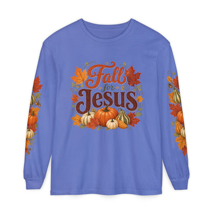 Fall for Jesus Long Sleeve Shirt