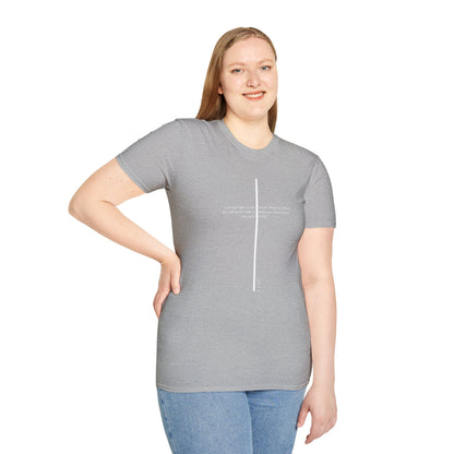 Light of The World Cross T shirt (John 8:12)