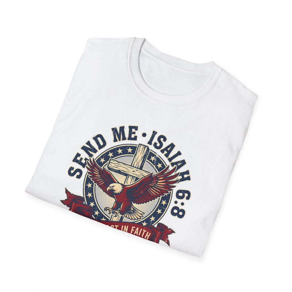 Send Me Isaiah 6:8 Christian Faith T Shirt