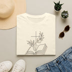 Your Story Still Being Written Inspirational Bible and Flowers T-Shirt