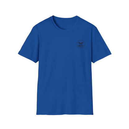 American Eagle Chest Logo T-Shirt — Minimalist Patriotic Graphic Tee