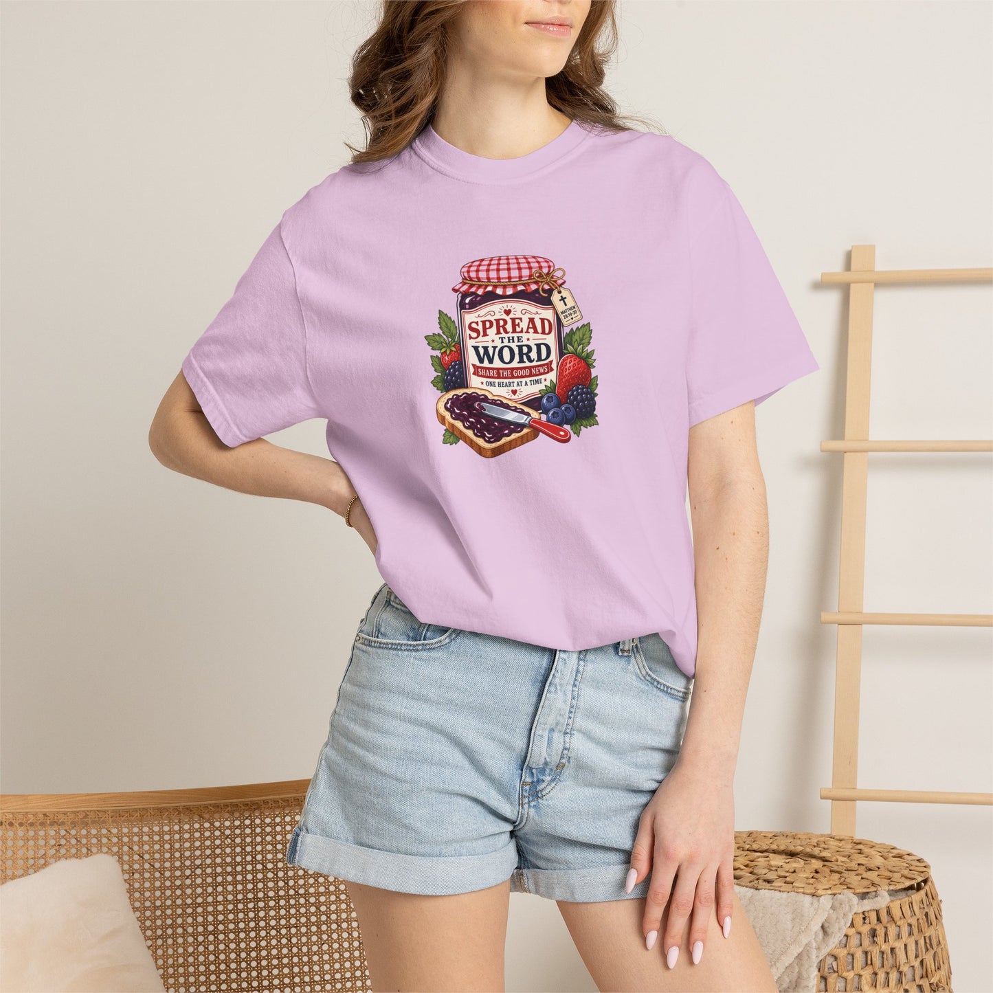 'Spread the Word' Vintage Strawberry Jam Graphic Tee