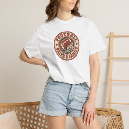 Football, Faith & Family T Shirt