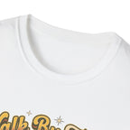 Walk by Faith Christian Sunflower Graphic T-Shirt