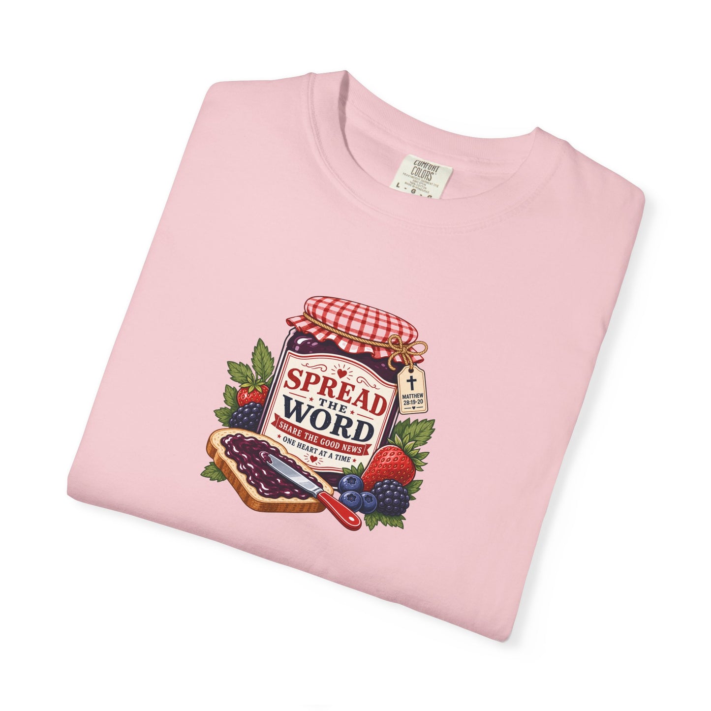 'Spread the Word' Vintage Strawberry Jam Graphic Tee