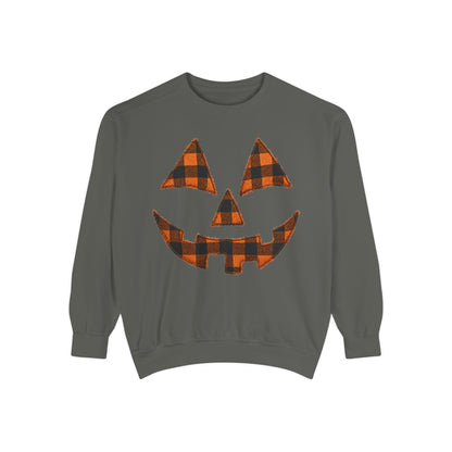Pumpkin Face Crewneck Sweatshirt