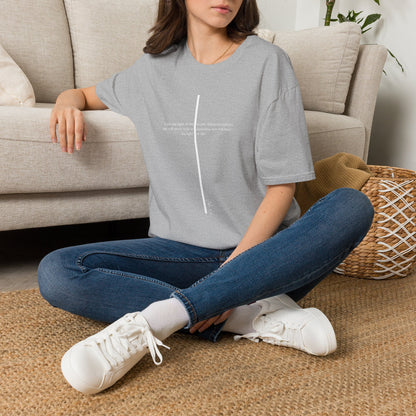 Light of The World Cross T shirt (John 8:12)