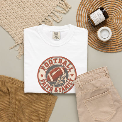 Football, Faith & Family T Shirt