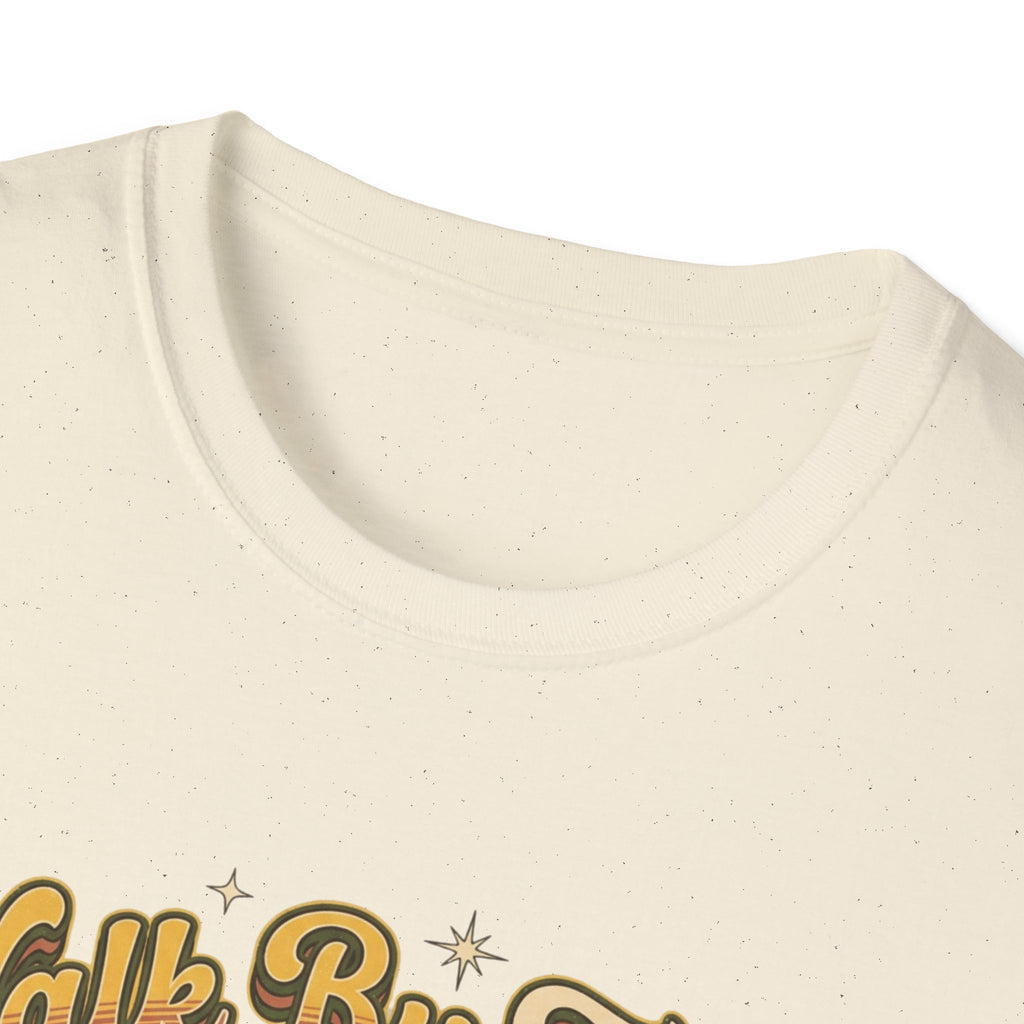 Walk by Faith Christian Sunflower Graphic T-Shirt
