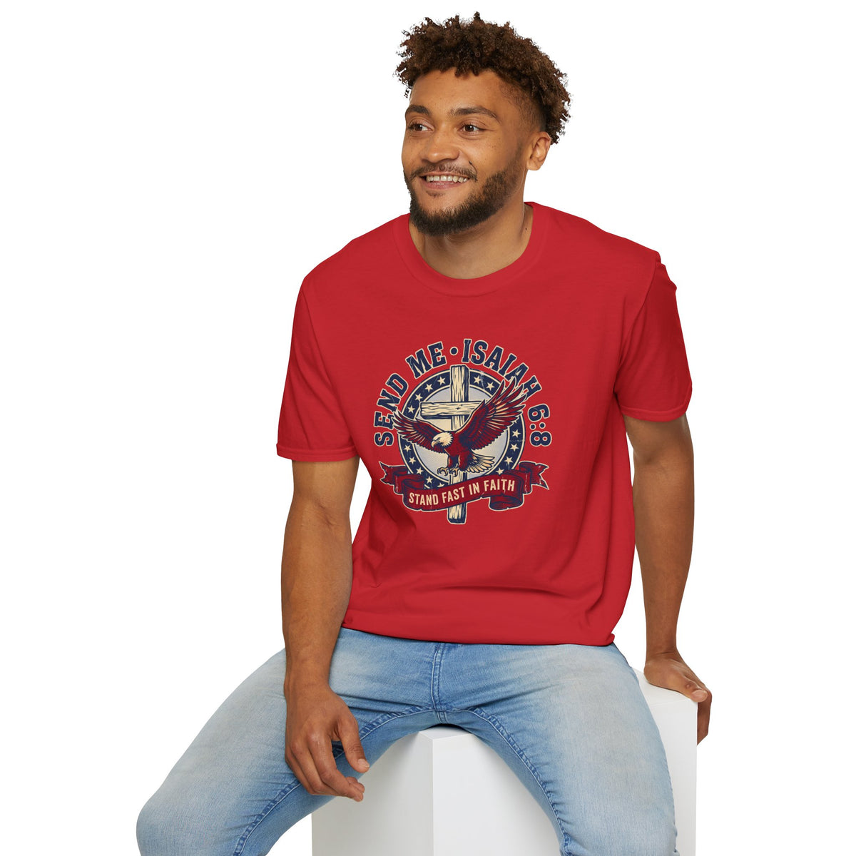 Send Me Isaiah 6:8 Christian Faith T Shirt