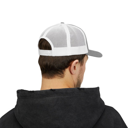 Patriotic Snapback Trucker Cap - Charlie Kirk Action hat, Casual Outdoor Wear, Gift for Patriots, Charlie Kirk, Christian Witness Wear, Fourth of July