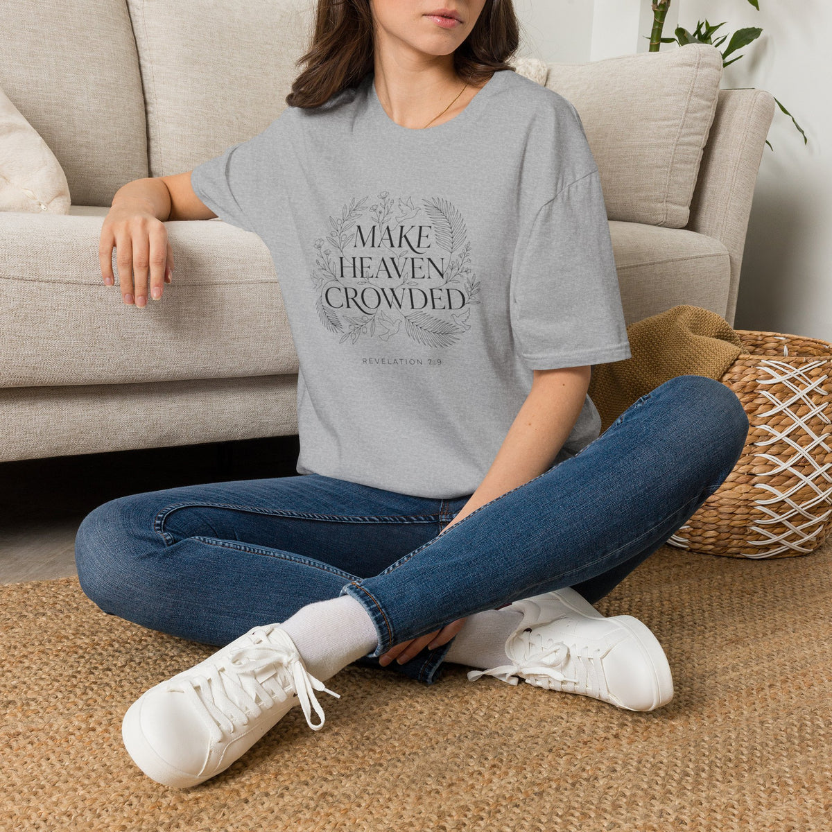 Make Heaven Crowded Floral T Shirt