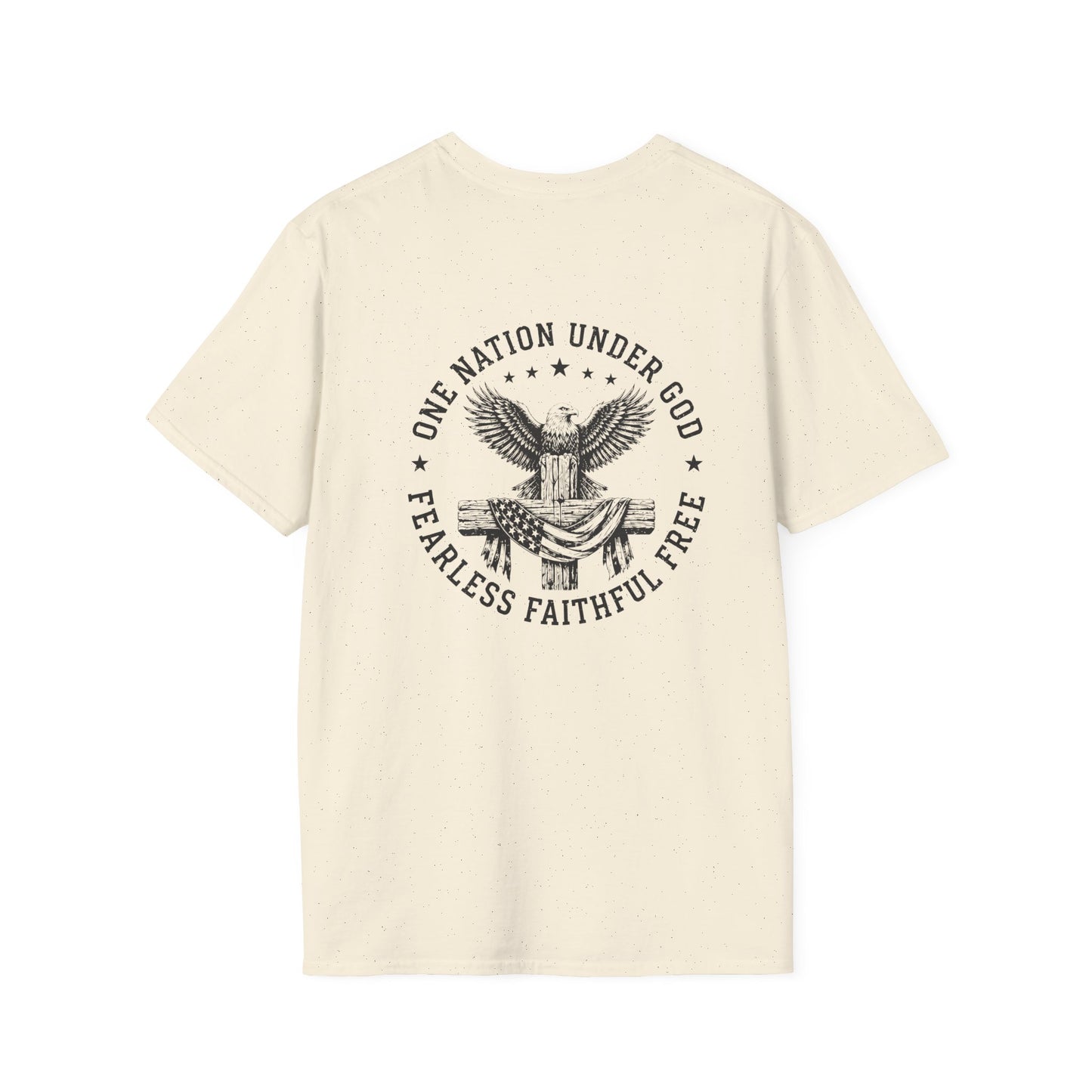 American Eagle Chest Logo T-Shirt — Minimalist Patriotic Graphic Tee
