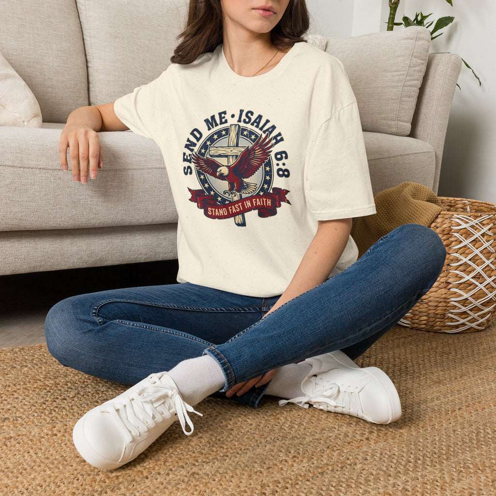 Send Me Isaiah 6:8 Christian Faith T Shirt