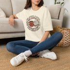 Sip, Study & Savor Coffee and Bible Lover T Shirt