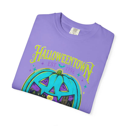 Halloweentown Pumpkin Tee — Retro Halloween Graphic T-Shirt
