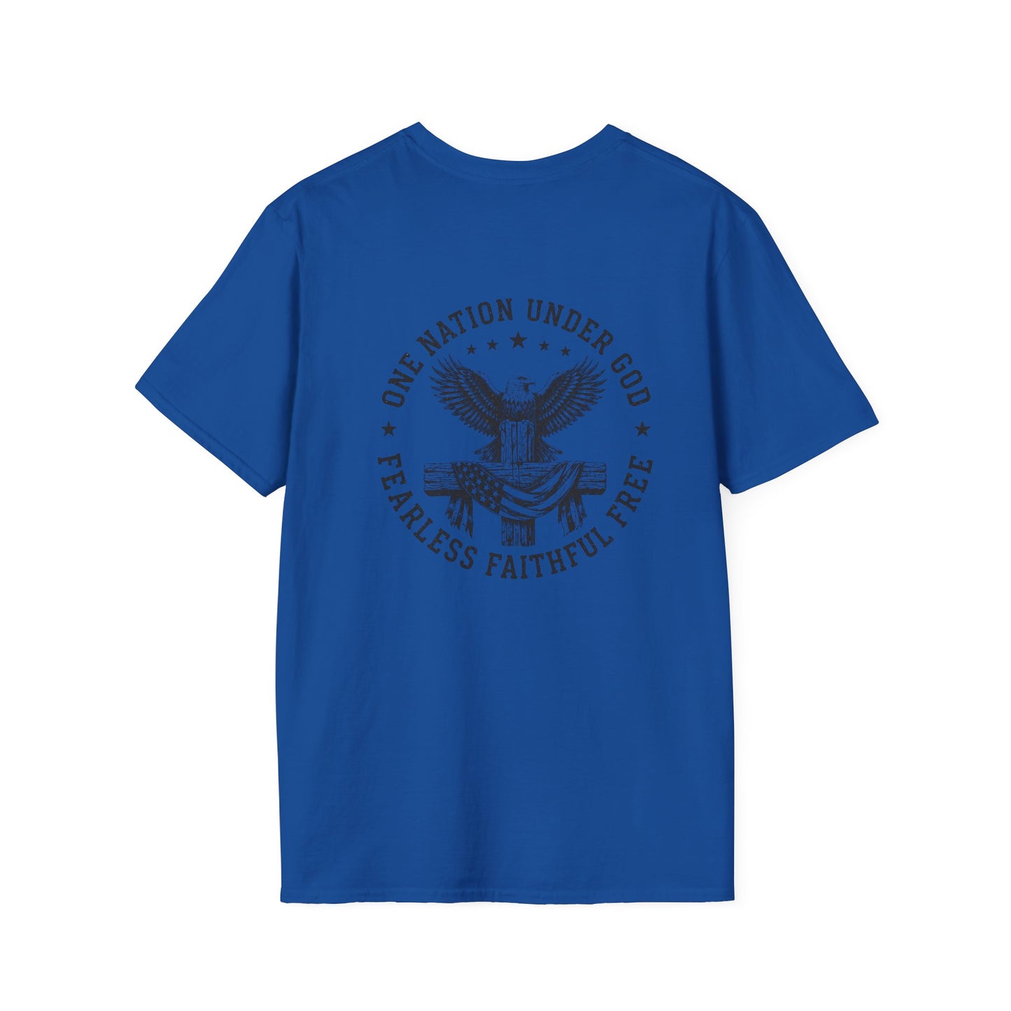 American Eagle Chest Logo T-Shirt — Minimalist Patriotic Graphic Tee