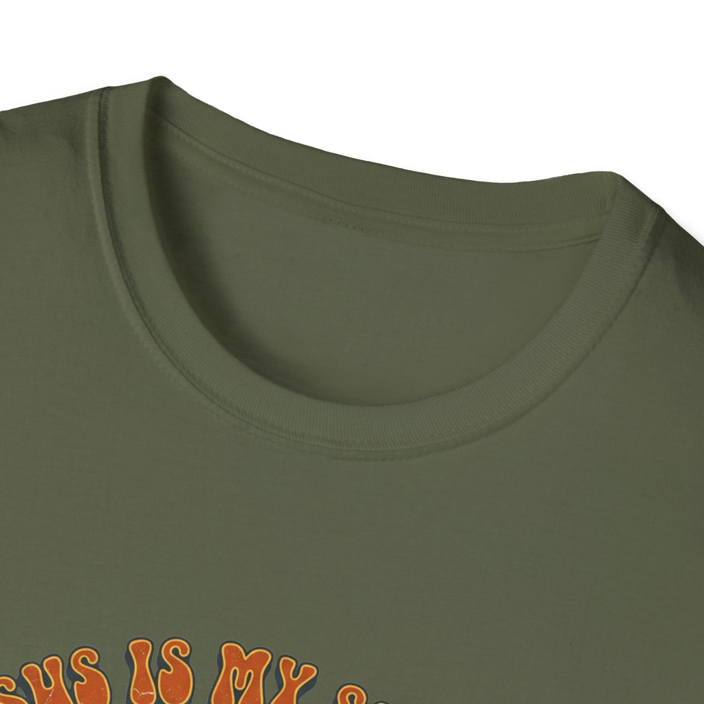 Jesus Is My Spotter Weight Lifting T Shirt