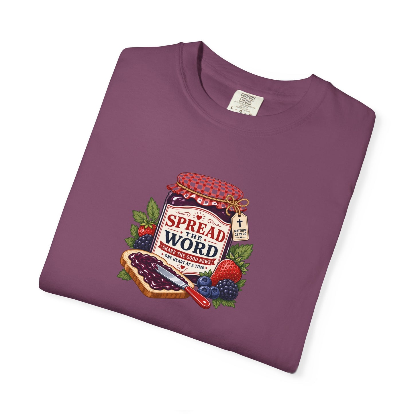 'Spread the Word' Vintage Strawberry Jam Graphic Tee