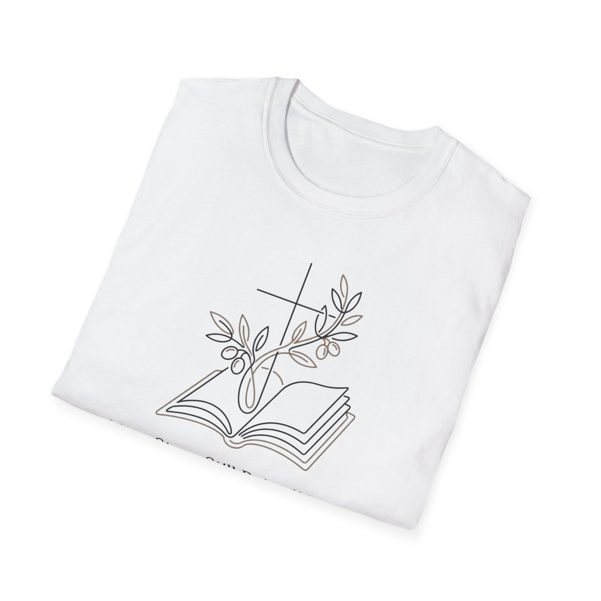 Your Story Still Being Written Inspirational Bible and Flowers T-Shirt