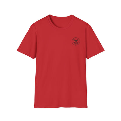 American Eagle Chest Logo T-Shirt — Minimalist Patriotic Graphic Tee