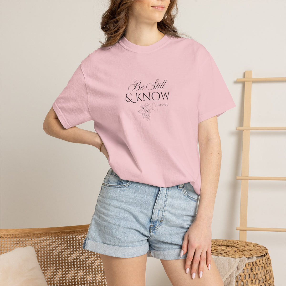Be Still and Know Psalm 46:10 T-Shirt
