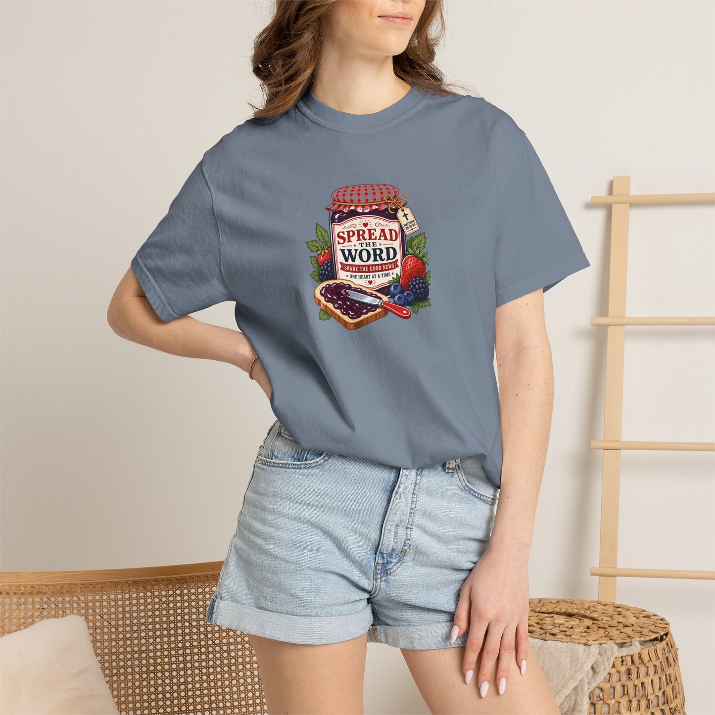 'Spread the Word' Vintage Strawberry Jam Graphic Tee