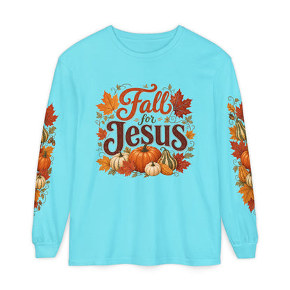 Fall for Jesus Long Sleeve Shirt