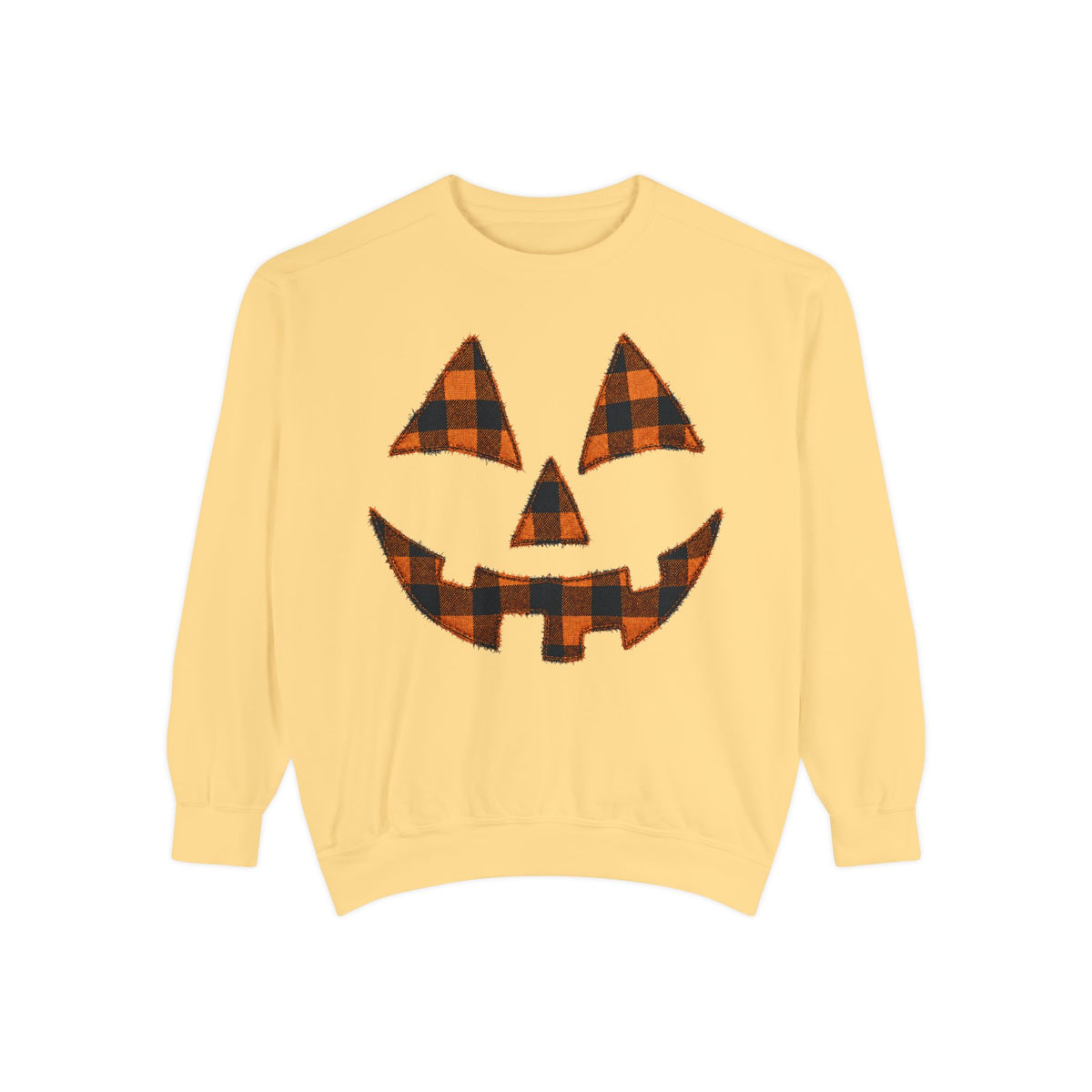Pumpkin Face Crewneck Sweatshirt