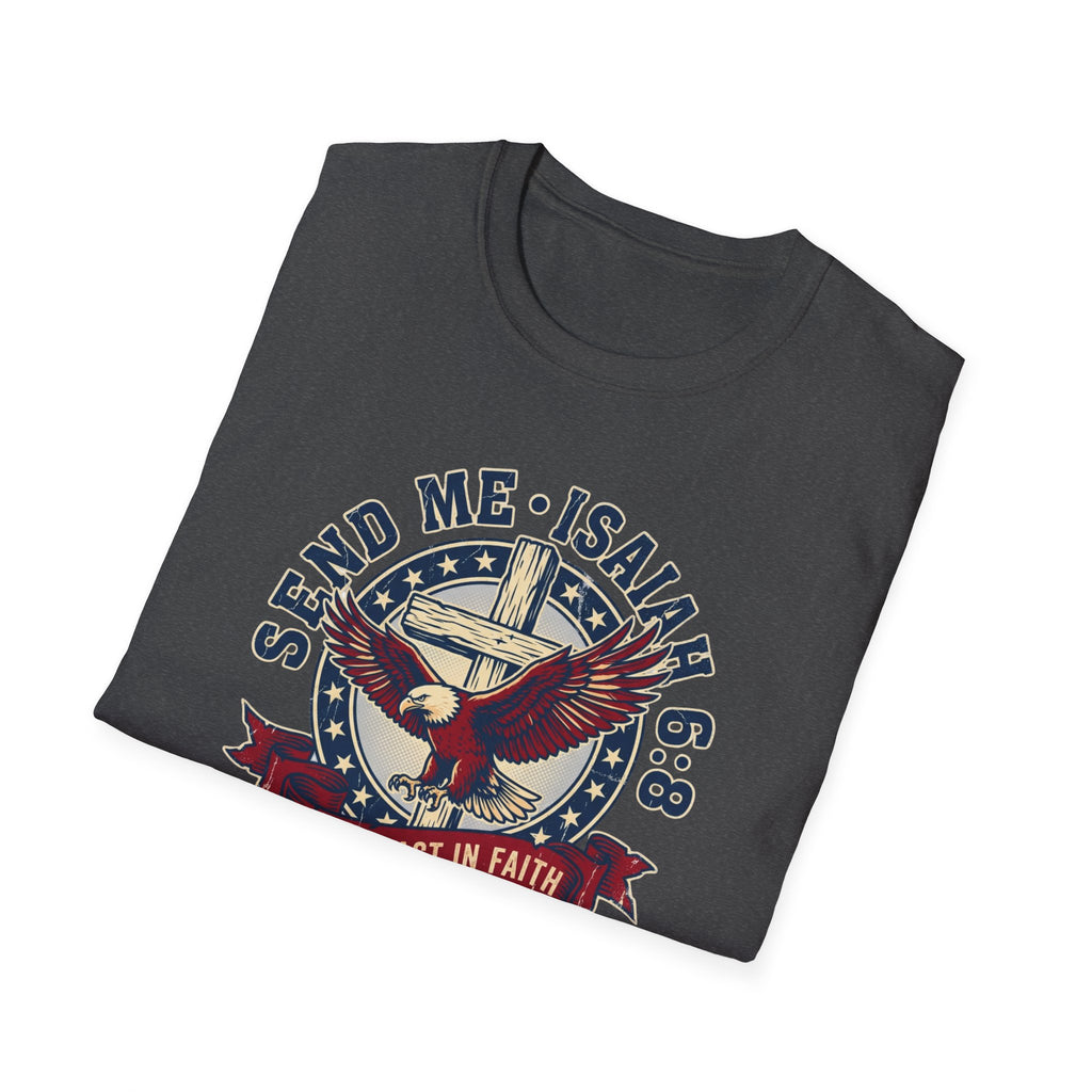 Send Me Isaiah 6:8 Christian Faith T Shirt
