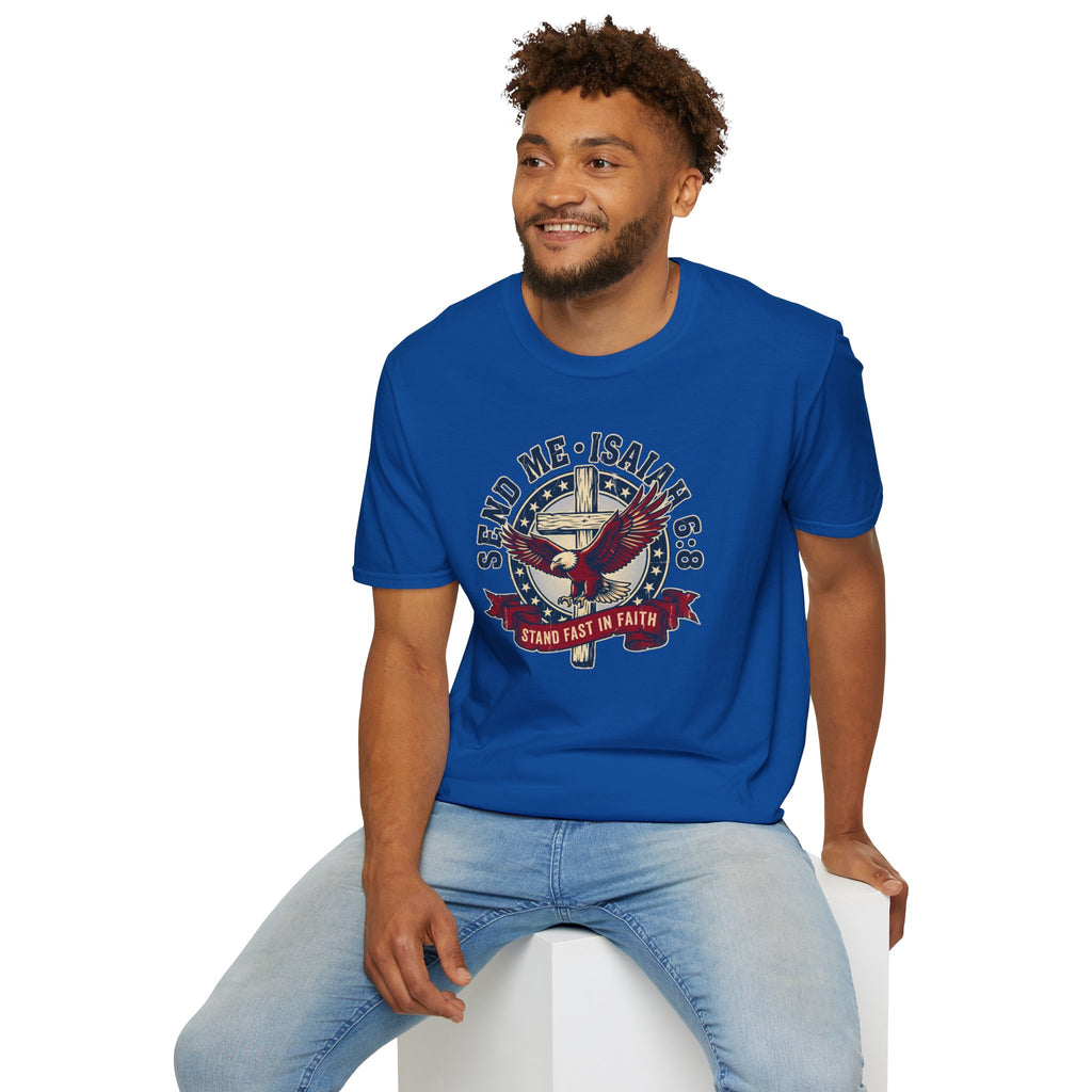 Send Me Isaiah 6:8 Christian Faith T Shirt