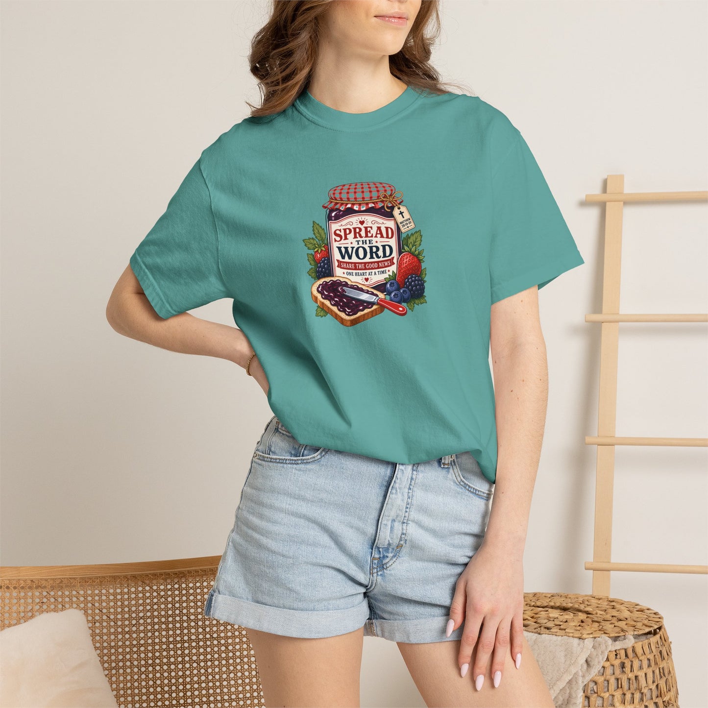 'Spread the Word' Vintage Strawberry Jam Graphic Tee