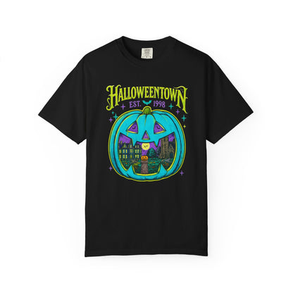 Halloweentown Pumpkin Tee — Retro Halloween Graphic T-Shirt