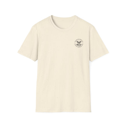American Eagle Chest Logo T-Shirt — Minimalist Patriotic Graphic Tee