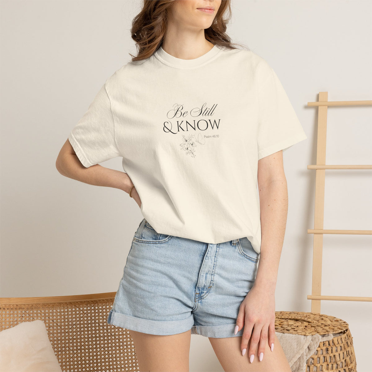 Be Still and Know Psalm 46:10 T-Shirt