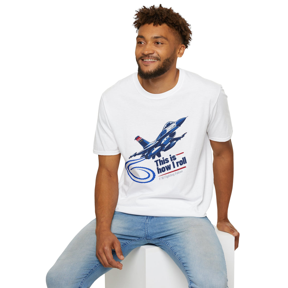 This Is How I Roll F-16 Fighting Falcon T Shirt