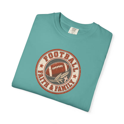 Football, Faith & Family T Shirt