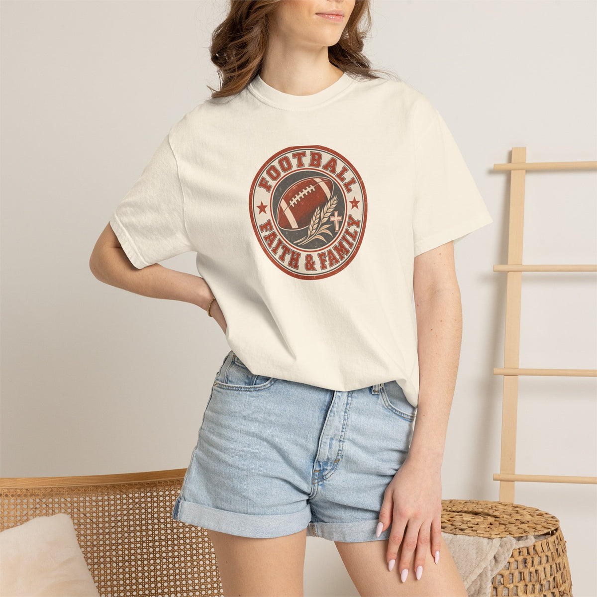 Football, Faith & Family T Shirt