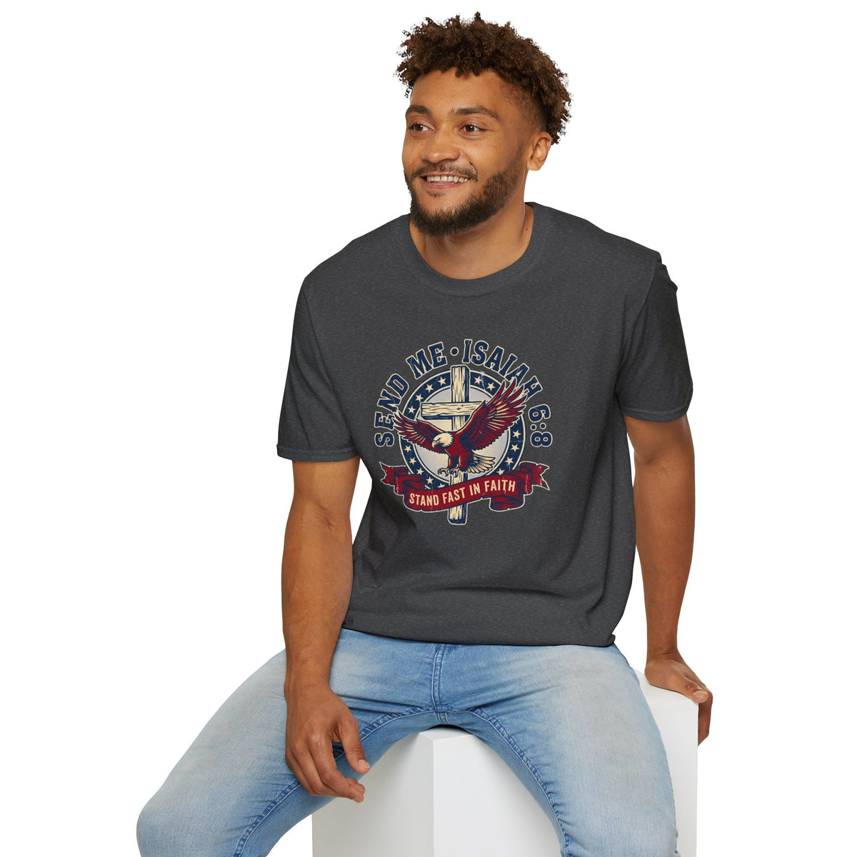 Send Me Isaiah 6:8 Christian Faith T Shirt