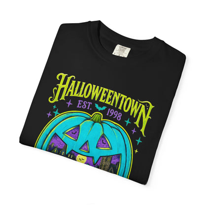 Halloweentown Pumpkin Tee — Retro Halloween Graphic T-Shirt