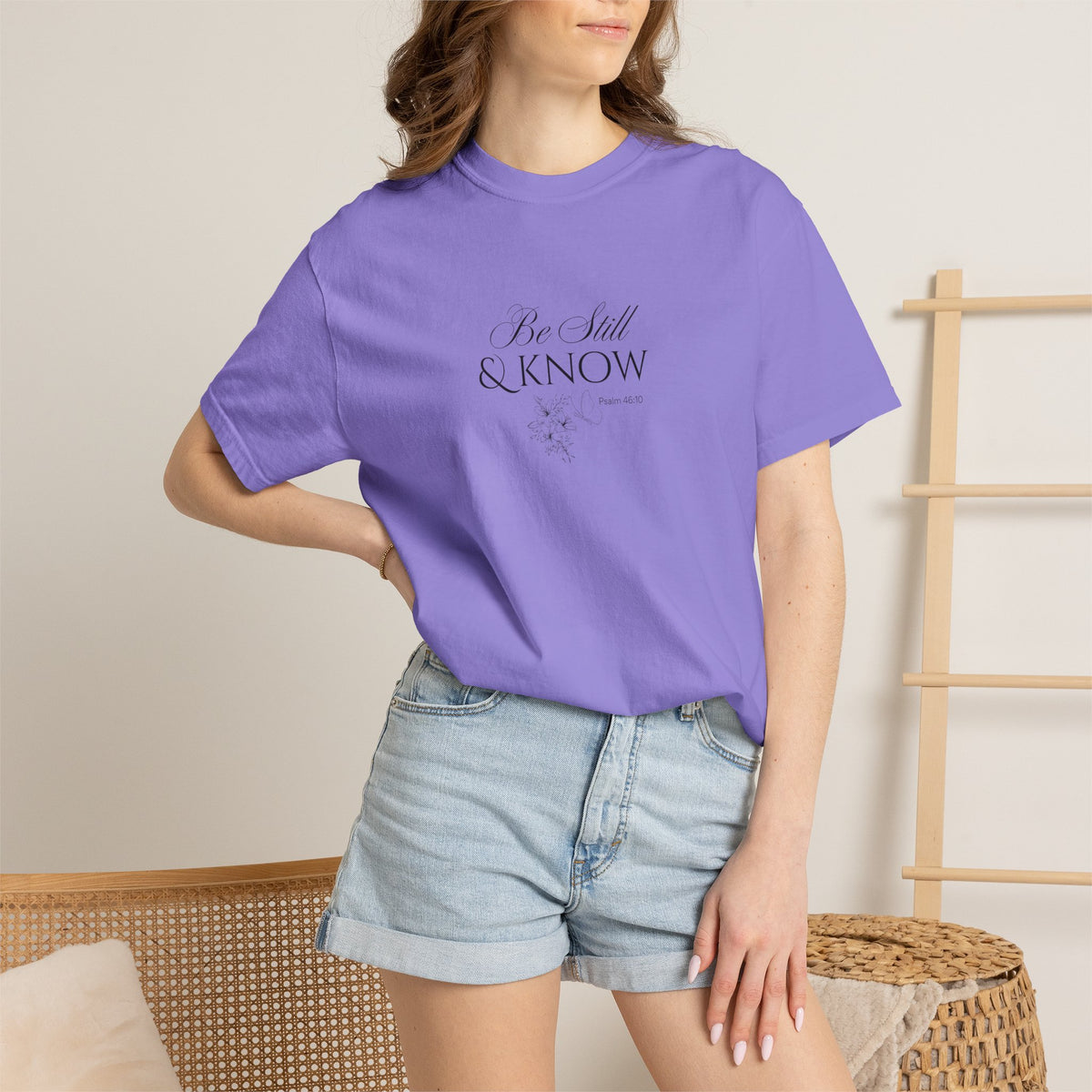 Be Still and Know Psalm 46:10 T-Shirt